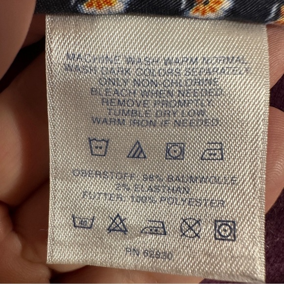 Lands End pink corduroy jacket, sz. 12, button front, layer, fall, classic - Picture 9 of 10